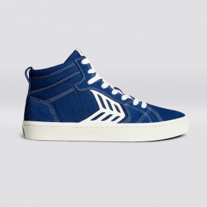 Cariuma High Top Canvas CATIBA PRO Herren Blau | KNA385290