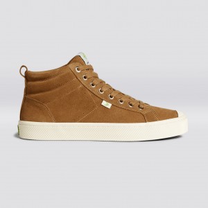 Cariuma High Top Suede OCA HIGH Damen Camel | YEV465310