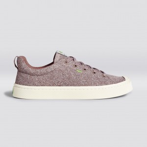 Cariuma Low Top Bamboo Weave Knit Vegan IBI Herren Stone Blush | FYW379482