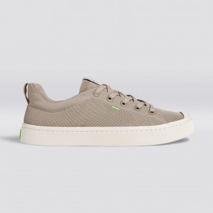 Cariuma Low Top Bamboo Weave Knit Vegan IBI Herren Beige | ETI974856