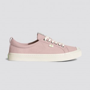 Cariuma Low Top Canvas Vegan OCA LOW Damen Rot | NHZ610723