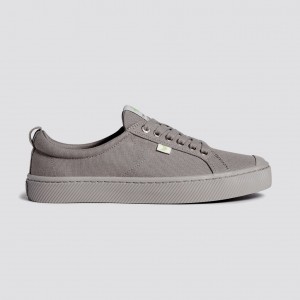 Cariuma Low Top Canvas Vegan OCA LOW Damen Grau | KSE489026