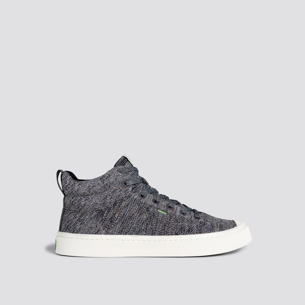 Cariuma High Top Bamboo Weave Knit Vegan IBI HIGH Damen Grau | PMK469780