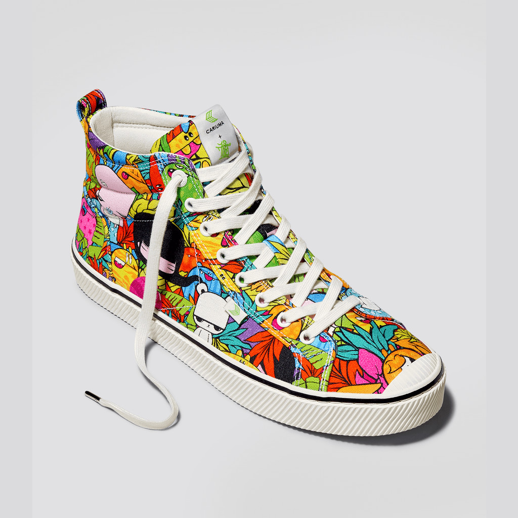 Cariuma High Top Canvas OCA HIGH Damen OCA High Toz Print | MPR782043