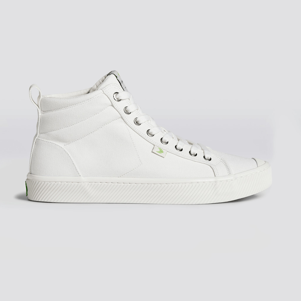 Cariuma High Top Canvas Vegan OCA HIGH Damen Off-White | CXA027598