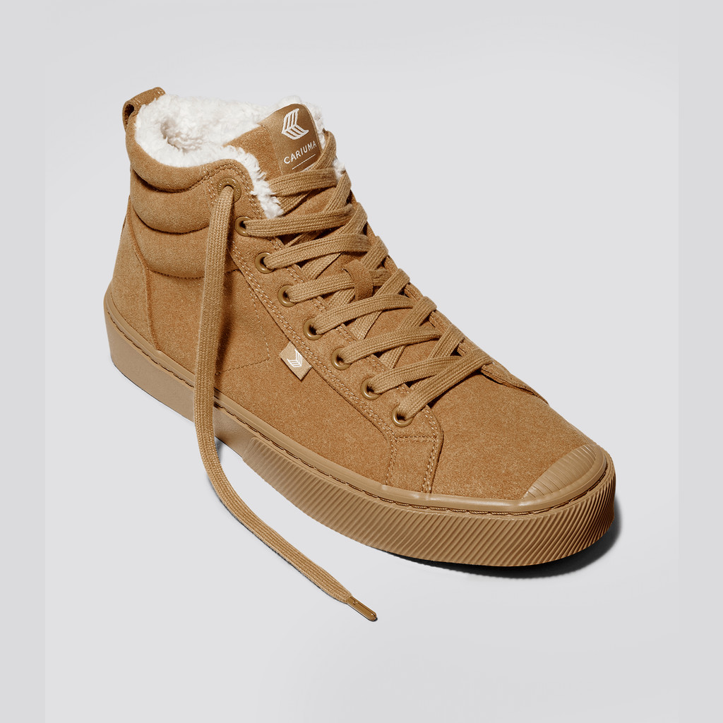 Cariuma High Top Suede Vegan OCA HIGH Damen All Camel | GFV786352