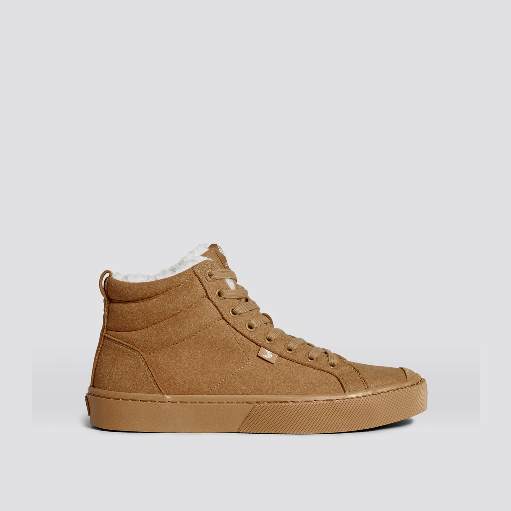 Cariuma High Top Suede Vegan OCA HIGH Damen All Camel | GFV786352