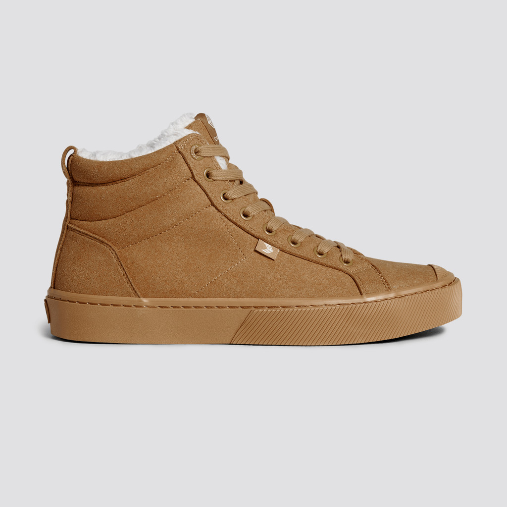 Cariuma High Top Suede Vegan OCA HIGH Damen All Camel | GFV786352