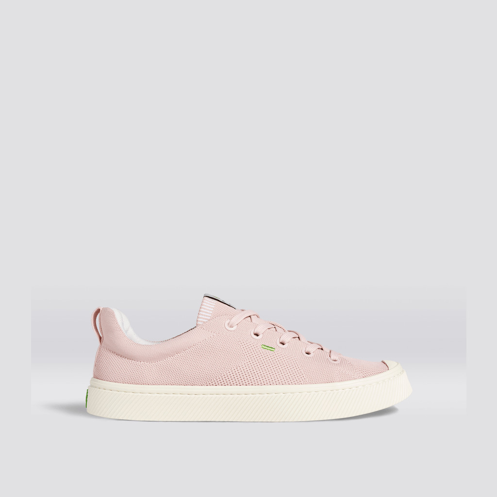 Cariuma Low Top Bamboo Weave Knit Vegan IBI Herren Rosa | XZF157986