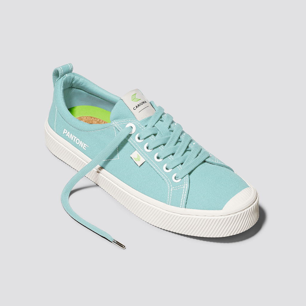 Cariuma Low Top Canvas OCA LOW Damen Blau | OIE650428