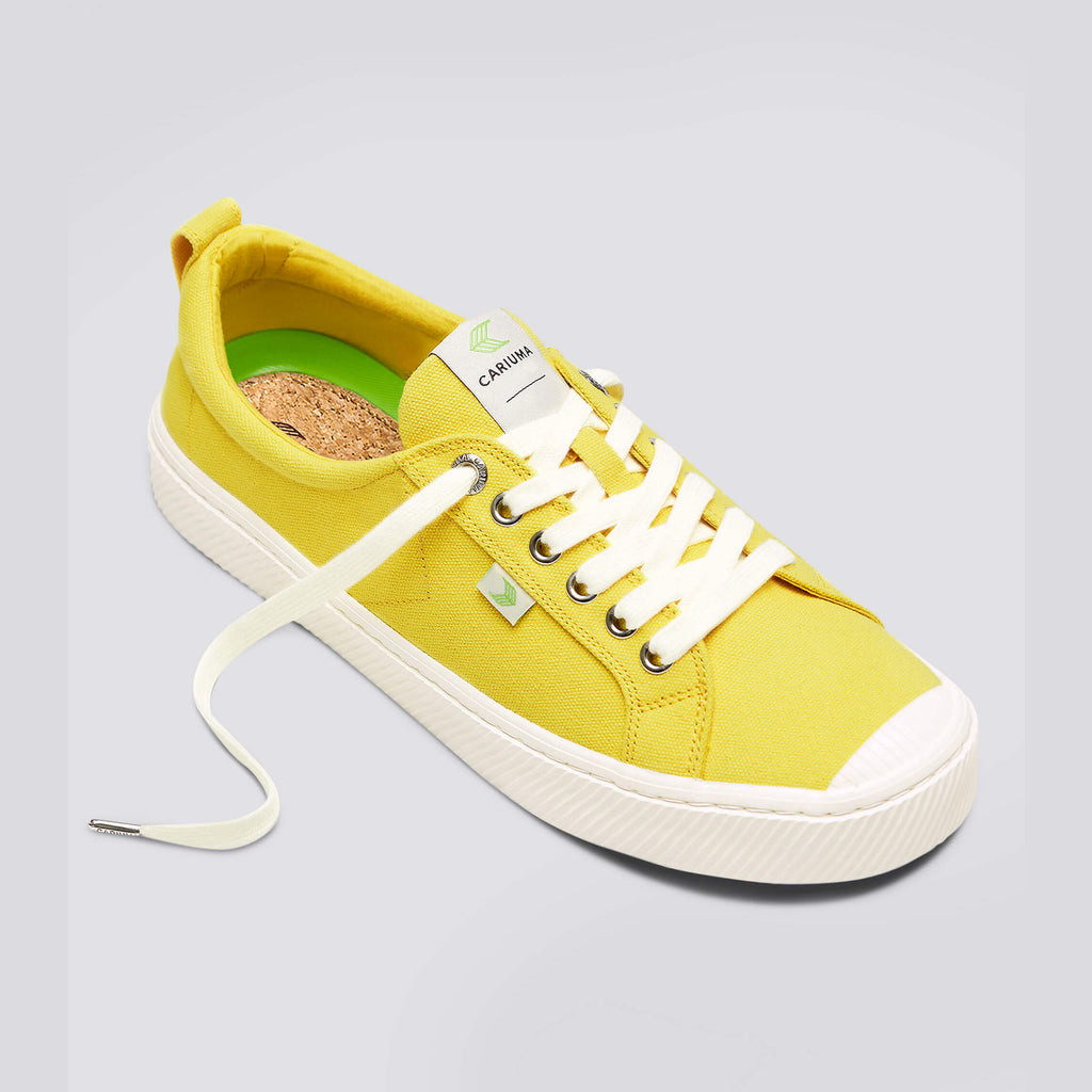 Cariuma Low Top Canvas OCA LOW Damen Gelb | JSE087645