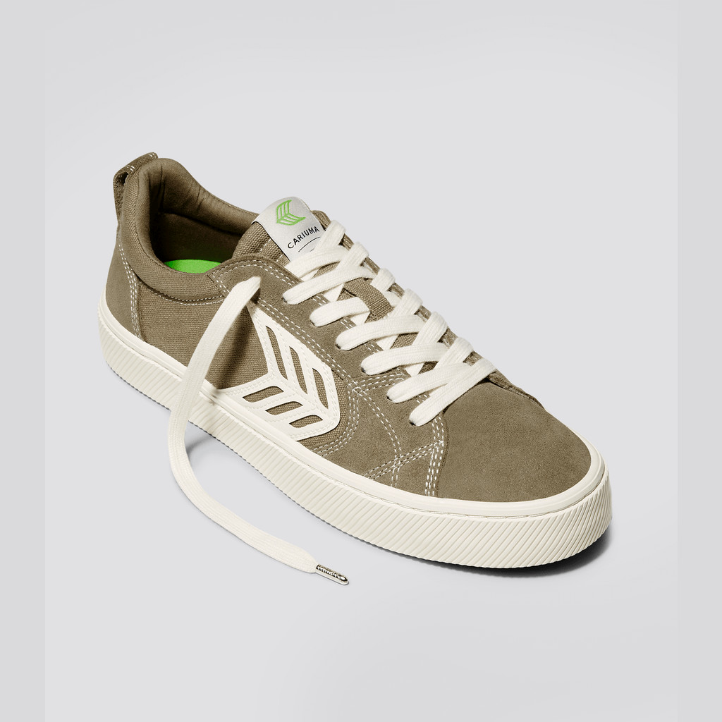 Cariuma Low Top Canvas Skate CATIBA PRO Damen Sand Contrast / Ivory | CRM507968