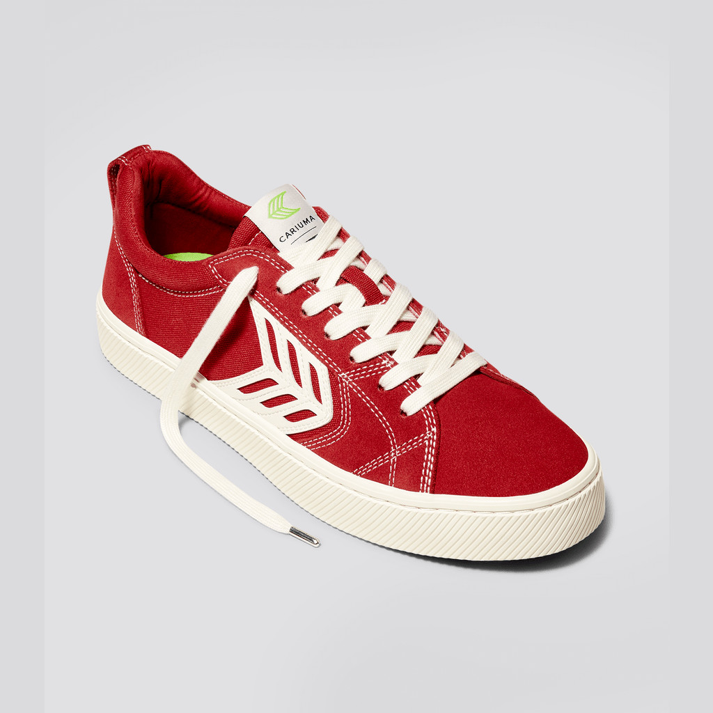 Cariuma Low Top Canvas Skate Vegan CATIBA PRO Damen Rot | XLW801547