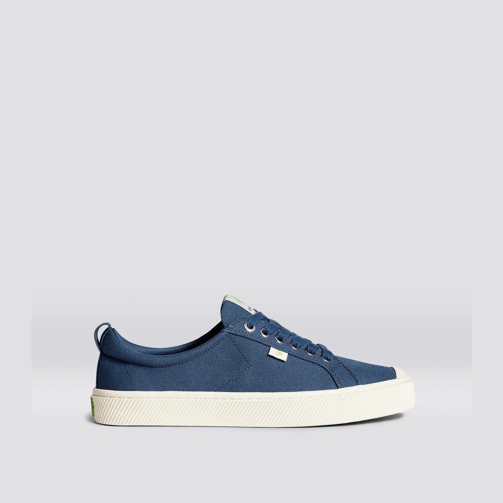 Cariuma Low Top Canvas Vegan OCA LOW Damen Blau | EIH827351