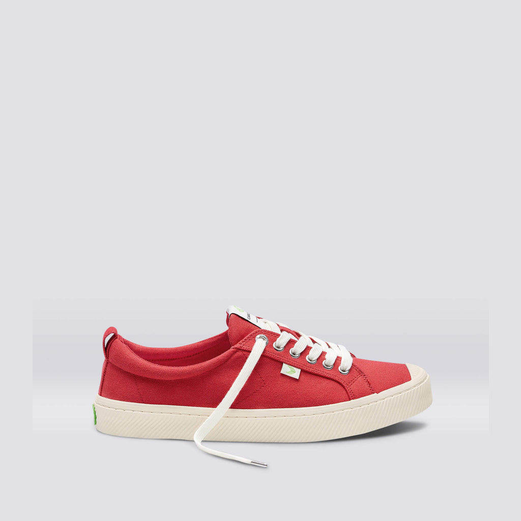 Cariuma Low Top Canvas Vegan OCA LOW Damen Rot | MRT370526