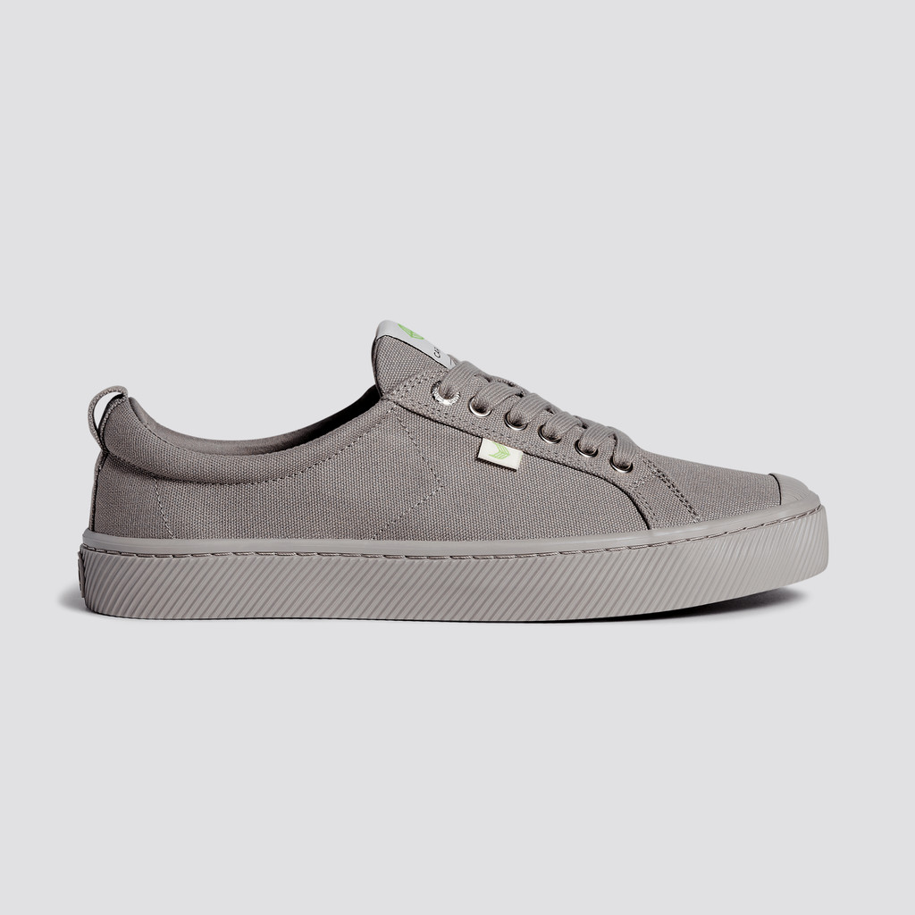 Cariuma Low Top Canvas Vegan OCA LOW Herren Grau | XDP546293