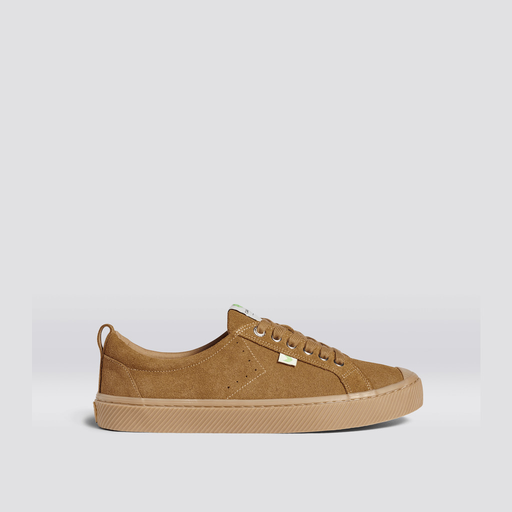 Cariuma Low Top Suede OCA LOW Damen All Camel | XET574691