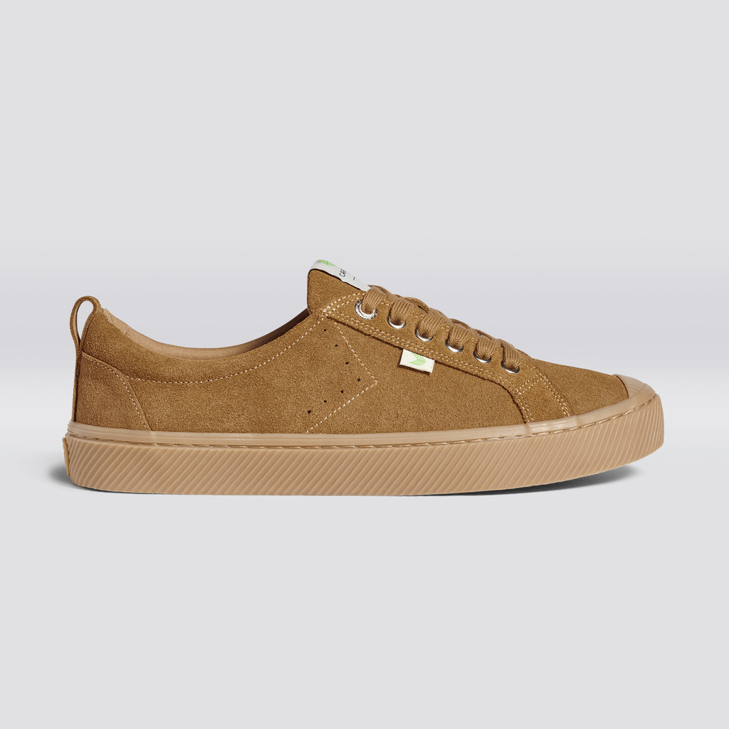 Cariuma Low Top Suede OCA LOW Damen All Camel | XET574691