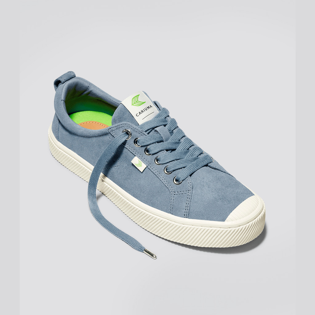 Cariuma Low Top Suede OCA LOW Damen Blau | JYM314587