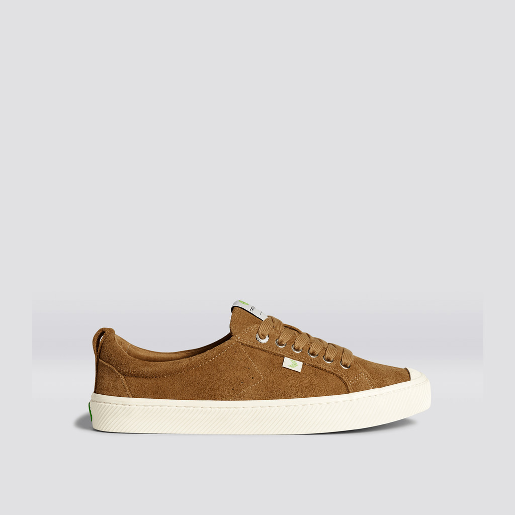 Cariuma Low Top Suede OCA LOW Damen Camel | YBQ267841