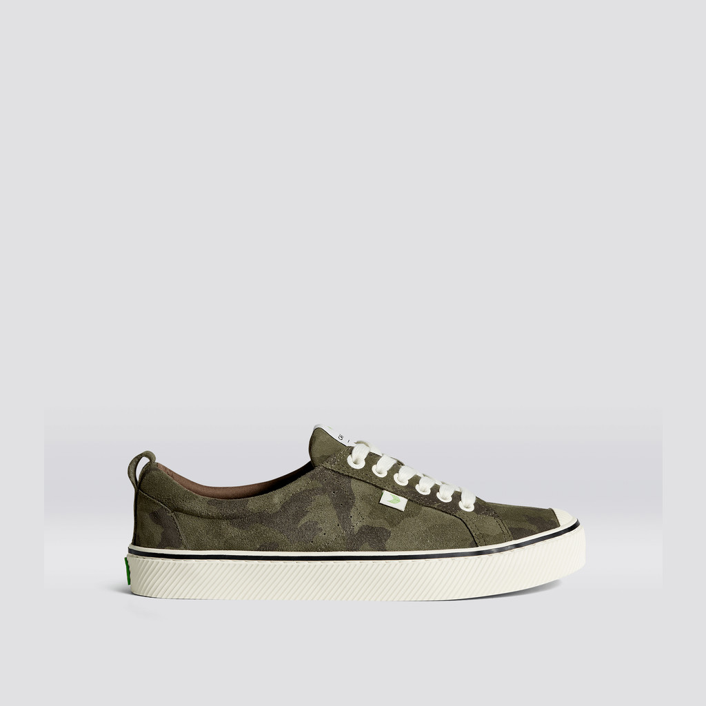 Cariuma Low Top Suede OCA LOW Damen Camouflage | LUB520849