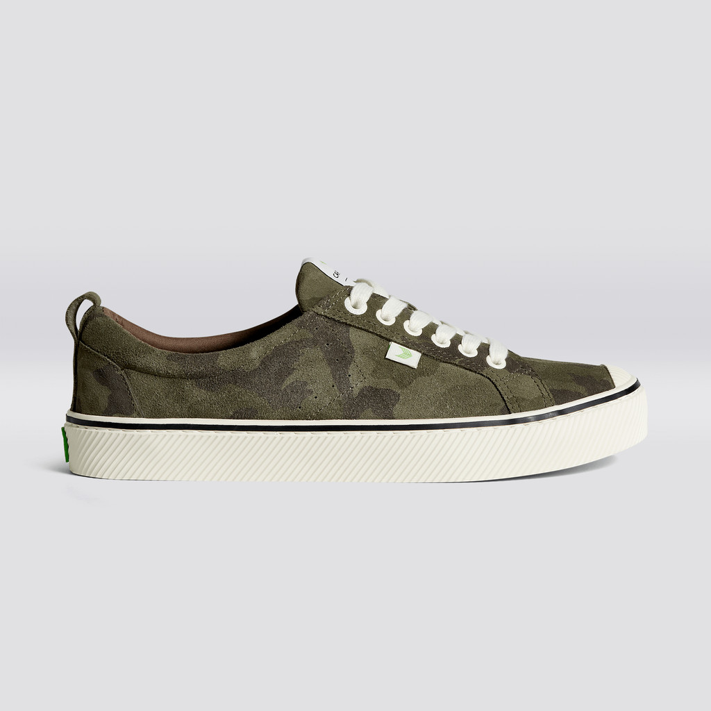 Cariuma Low Top Suede OCA LOW Damen Camouflage | LUB520849