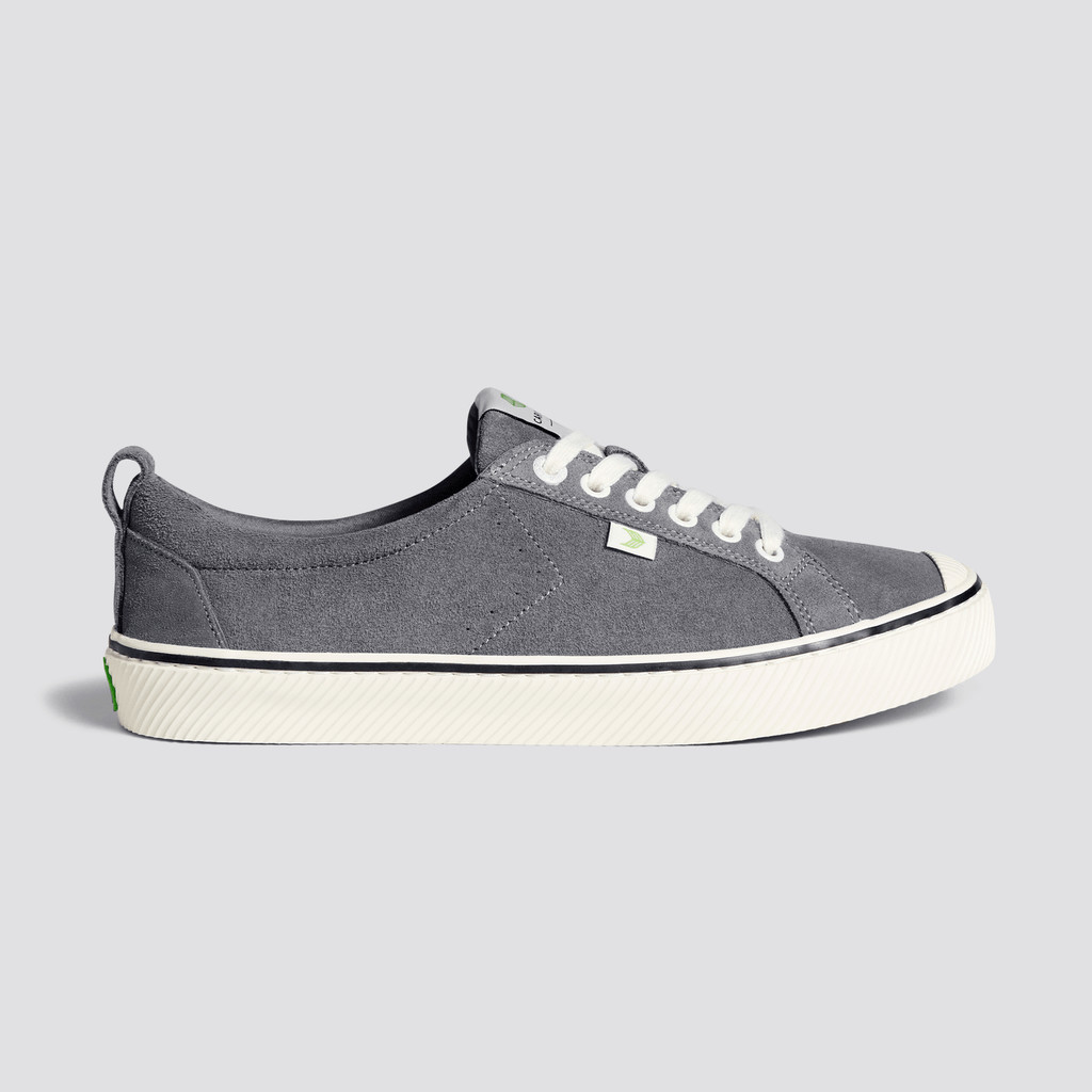 Cariuma Low Top Suede OCA LOW Damen Streifen Grau | XZR701956